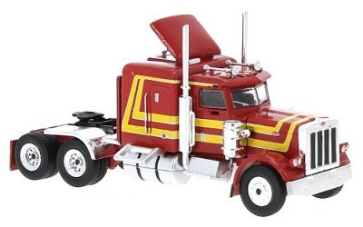 TAHAČ NÁVĚSŮ PETERBILT 359 RED / YELLOW