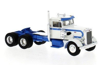 TAHAČ NÁVĚSŮ PETERBILT 281 1955 WHITE / BLUE