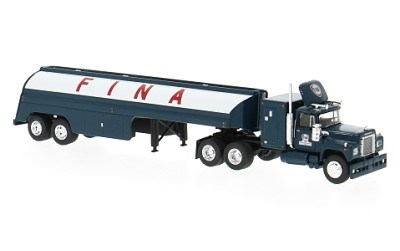 TAHAČ NÁVĚSŮ MACK RS 700 1966 / w TANK FINA