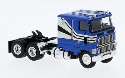 TAHAČ NÁVĚSŮ FORD CLT 9000 1978 BLUE / WHITE