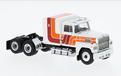 TAHAČ NÁVĚSŮ FORD LTL 9000 1978 WHITE / ORANGE