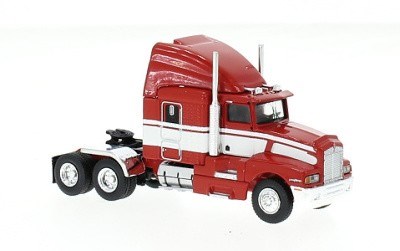 TAHAČ NÁVĚSŮ KENWORTH T 600 1984 RED / WHITE