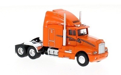 TAHAČ NÁVĚSŮ KENWORTH T 600 SCHNEIDER 1984 ORANGE