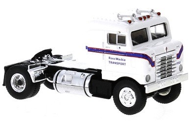 TAHAČ NÁVĚSŮ KENWORTH BULLNOSE 1950 WHITE / DARK BLUE