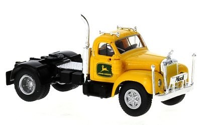 TAHAČ NÁVĚSŮ MACK B 61 1953 JOHN DEERE YELLOW