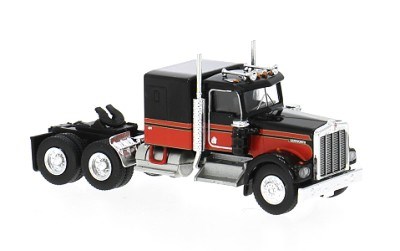 Kenworth W900 1977 black / red
