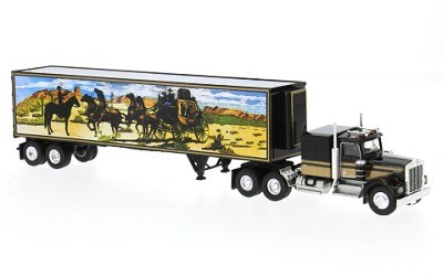 Kenworth W900 1977 w/ skřínový návěs 