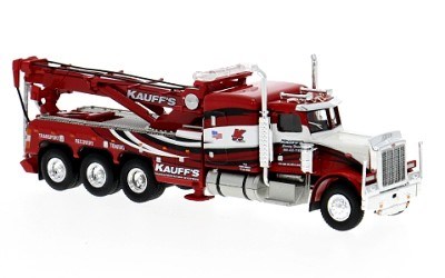 Peterbilt 359 odtahový vůz Kauffs 1973 red / white