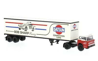 Tahač Ford C series 1970 w/ trailer Datsun Bob Sharp Racing