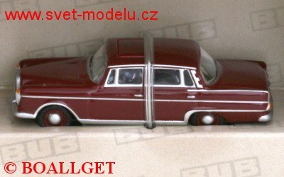 MERCEDES-BENZ 220 SE DARK RED