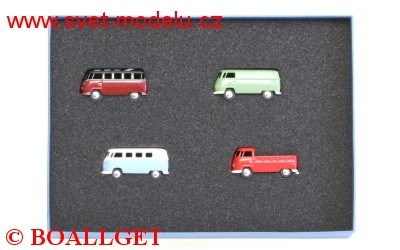 VOLKSWAGEN T4 4-SET JAHRESET 2009 LIMITED EDITION 1000 PCS.