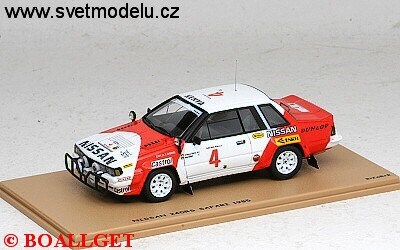 NISSAN 240 RS #4 Metha/Combes Rally Safari 1985