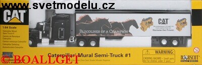 Caterpillar Mural Semi-Truck #1