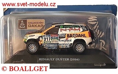 RENAULT DUSTER No. 317 EMILIO SPATARO DAKAR 2016