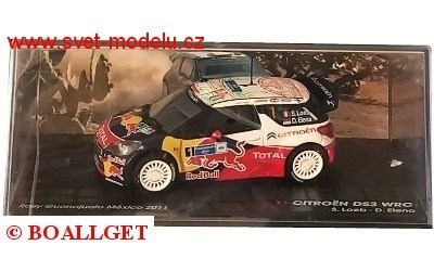 CITROEN DS3 WRC #1 LOEB / ELENA RALLY MEXICO 2011