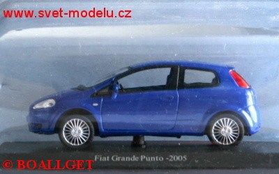 FIAT GRANDE PUNTO 2005 BLUE