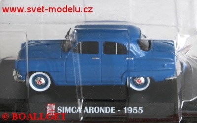 SIMCA ARONDE 1955 BLUE