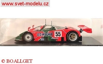 MAZDA 787B No. 55 B.GACHOT / J. HERBERT / V. VEIDLER WINNER LE MANS 1991