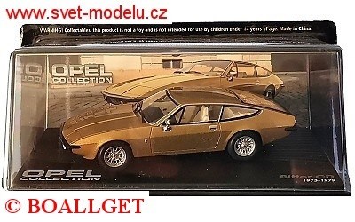 OPEL BITTER CD 1973-1979 GOLD