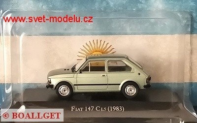 FIAT 147CL5 1983 GREEN