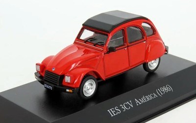 IES CITROEN 3CV AMERICA 1986 RED