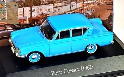 FORD CONSUL 1962 BLUE