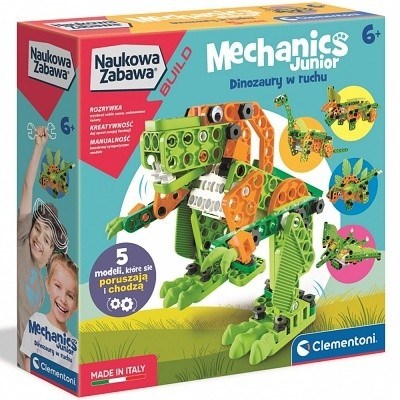 CLEMENTONI LABORATOŘ MECHANIKY JUNIOR DINOSAUŘI