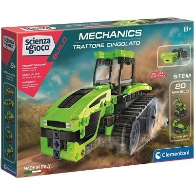 CLEMENTONI LABORATOŘ MECHANIKY PÁSOVÉ VOZIDLA