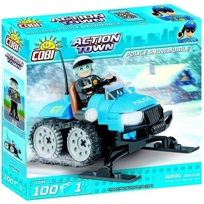 COBI 1544 ACTION TOWN POLICIE SNĚŽNÝ SKŮTR