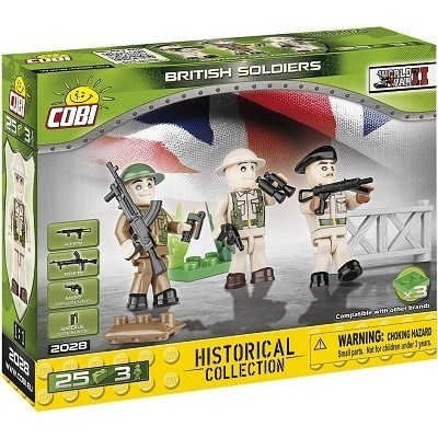 COBI 2028 WORLD WAR II BRITT VOJCI