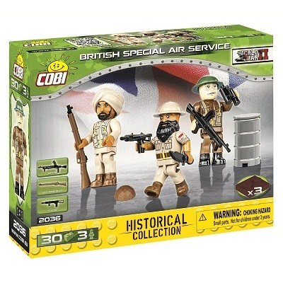 COBI 2036 WORLD WAR II BRITISH SPECIAL AIR SERVICE
