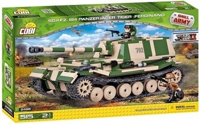 COBI 2496 SMALL ARMY SD. KFZ. PANZERJAGER TIGER FERDINAND WWII
