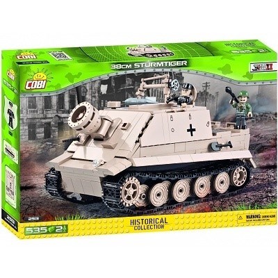COBI 2513 SMALL ARMY WWII 38 cm STURMTIGER
