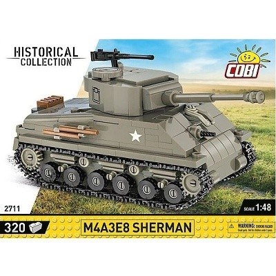 COBI 2711 HISTORICAL COLLECTION TANK M4A3E8 SHERMAN
