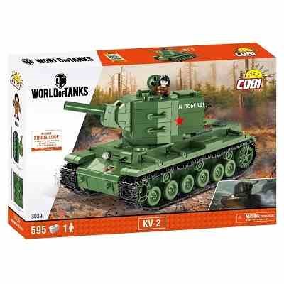 COBI 3039 SMALL ARMY WORLD OF TANKS BONUS CODE TANK KV-2