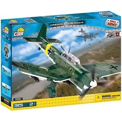 COBI 5521 SMALL ARMY WWII LETADLO JUNKERS JU 87B STUKA