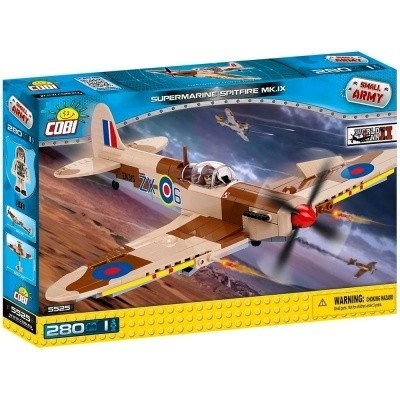 COBI 5525 SMALL ARMY WORLD WAR II LETADLA SUPERMARINE SPITFIRE Mk. IX