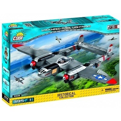 COBI 5539 SMALL ARMY WORLD WAR II LETADLA LOCKHEED P-38L LIGHTNING