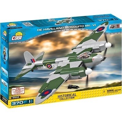 COBI 5542 WORLD WAR II LETADLO DE HAVILLAND MOSQUITO Mk. VI HISTORICAL COLLECTION