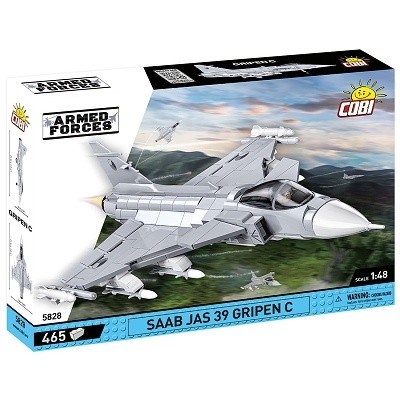 COBI 5828 ARMED FORCES LETADLO SAAB JAS GRIPEN C