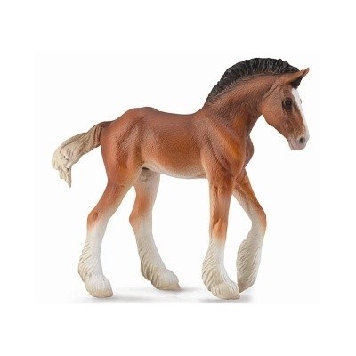 COLLECTA 88625 CLYDESDALE FOAL BAY HB