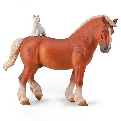 COLLECTA 88916  KŮŇ TAŽNÝ S KOČKOU