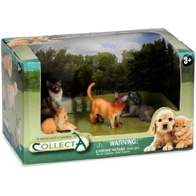 COLLECTA 89142 KOČKY SET 4 PCS.
