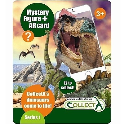 COLLECTA A1147 MYSTERY FIGURKA DINOSAURA w/ AR CARD SÁČEK