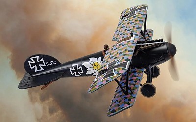 LETADLO Albatros D.V 2263/17 Otto Kissemberth