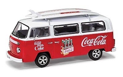 VOLKSWAGEN T2 BUS COCA-COLA CAMPER