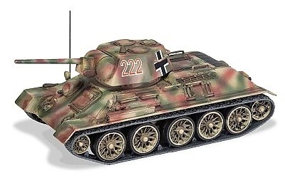 TANK T34/76 MODEL 1943 TURRET No. 222 PANZERJAGER ABTEILUNG 128 23. PANZER DIVISOIN EASTER FRONT UKRAJINA 1943