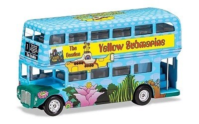 AUTOBUS LONDON BUS THE BEATLES YELLOW SUBMARINE