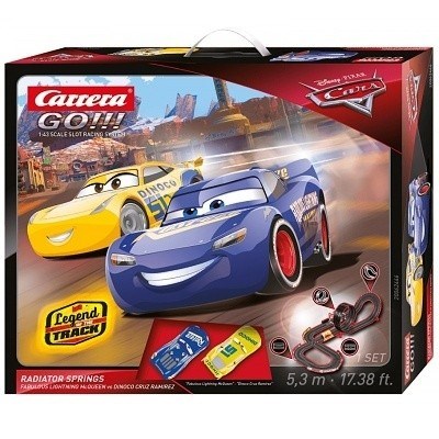 AUTODRÁHA CARRERA GO!!! 62446 CARS 3 RADIATOR SPRINGS