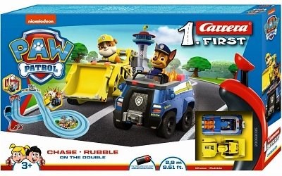 AUTODRHA CARRERA 63035 1. FIRST TLAPKOV PATROLA PAW PATROL CHASE A RUBBLE ON THE DOUBLE